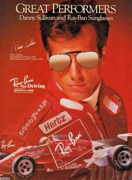Vintage Ray-Ban USA B&L NOS Aviator Tide-NASCAR Outdoorsman TGM Z0424 Sunglasses - Vintage Sunglasses 