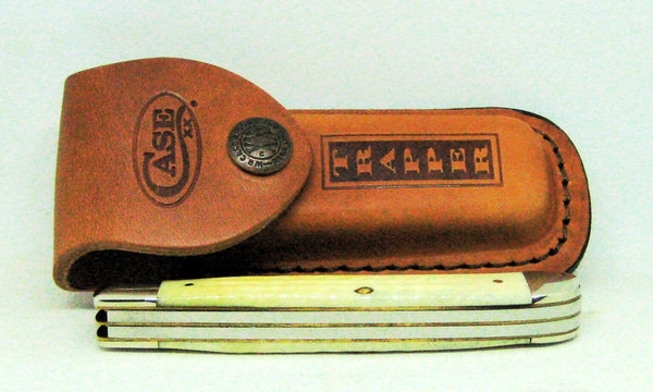 Case XX SS USA Natural Trapper 00279 New in Box Vintage 2003 NEW Knife & Sheath