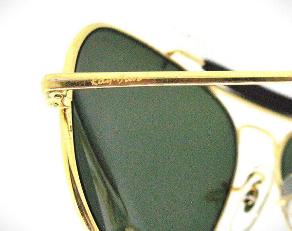Ray-Ban USA B&L NOS Diamond Hard Aviator Outdoorsman 62mm Survivor Sunglasses