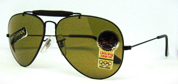 Ray-Ban USA Vintage NOS B&L Aviator ODM 2 B-20 Chromax W1666 New Sunglasses