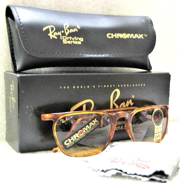 Ray-Ban USA NOS Vintage B&L Asbury Chromax W1725 Driving Series New Sunglasses - Vintage Sunglasses 