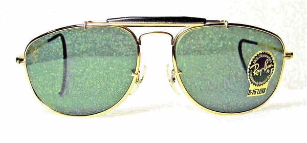 Ray-Ban USA Vintage NOS B&L Aviator Explorer 1992 Olympics W1077 New Sunglasses - Vintage Sunglasses 