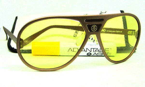 American Optical USA Arthur Ashe Advantage Ashe Aviator  1970 Vintage Sunglasses