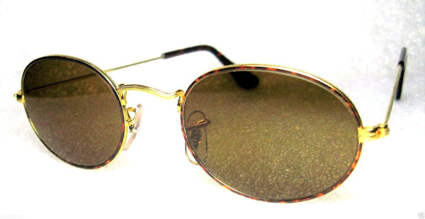 RAY-BAN *NOS VINTAGE B&L TORTUGA "Lennon" W2183 Classic Metals *NEW SUNGLASSES - Vintage Sunglasses 