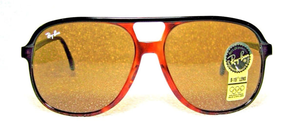 Ray-Ban USA *NOS Vintage B&L TraditionalS-B Ebony/Tortoise L1672 *NEW Sunglasses - Vintage Sunglasses 