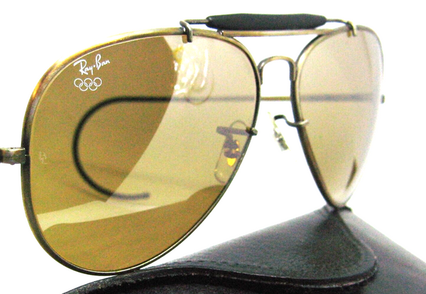 Ray-Ban USA Vintage B&L NOS The General RB50 Olympics Aviator Rare Sunglasses
