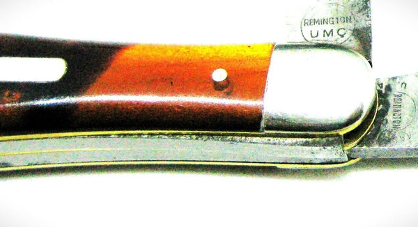 Remington UMC Antique R1285 2-Blade Tortoise Shell Swell Center Jack Knife USA!