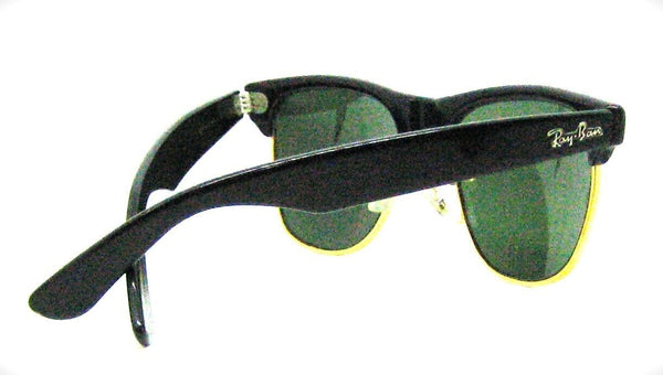 Ray-Ban USA 1990s Vintage B&L Wayfarer  Max Ebony W1272 Excellent Sunglasses