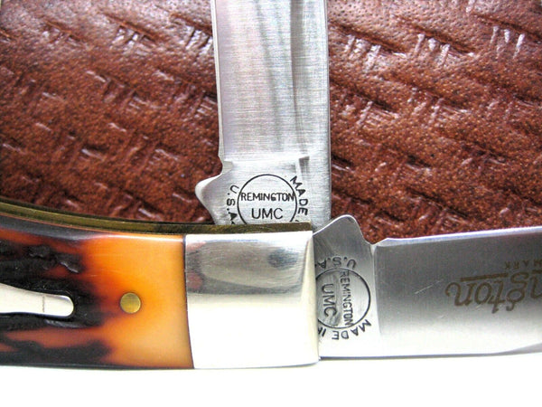 Vintage 1991 Remington UMC USA R1178 Mini Trapper Bullet Knife Mint w/Box&Paper