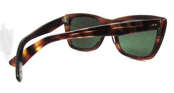 Ray-Ban USA Vintage B&L 1950s Caribbean Wayfarer Tortoise 52mm G-15 Sunglasses