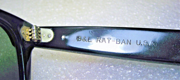 Ray-Ban USA NOS Vintage B&L Wayfarer II W1090 Aqua Blue Mosaic New Sunglasses - Vintage Sunglasses 