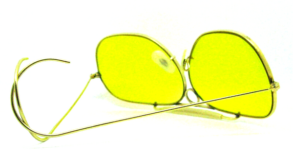 Ray-Ban USA 60s Vintage B&L Kalichrome Aviator 12kGF "Decot" Shooter Sunglasses