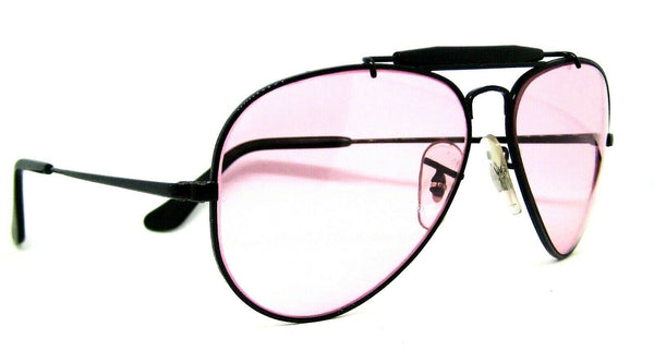 Ray-Ban USA NOS Vintage B&L Bravura 58mm Aviator Rose Changeables New Sunglasses