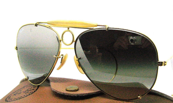 Ray-Ban USA Vintage 1990s B&L NOS Aviator DGM DLX Sharp Shooter New Sunglasses