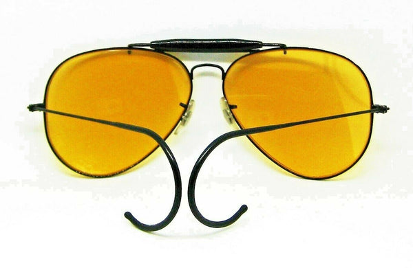 Ray-Ban USA Vintage 1970s B&L Aviator Ambermatic OutdoorsMan II Mint Sunglasses - Vintage Sunglasses 