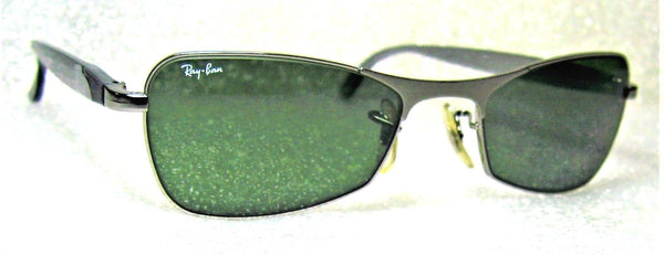 Ray-Ban USA *NOS Vintage B&L Sidestreet Sq. W2340 Steel Gray G-15 NEW Sunglasses - Vintage Sunglasses 