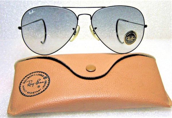 Ray-Ban USA NOS Vintage B&L Aviator W2455 TG Blue UltraGradient New Sunglasses - Vintage Sunglasses 