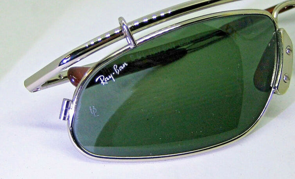 Ray-Ban USA NOS Vintage B&L Predator Inertia Chrome W2466 New Sunglasses & Case