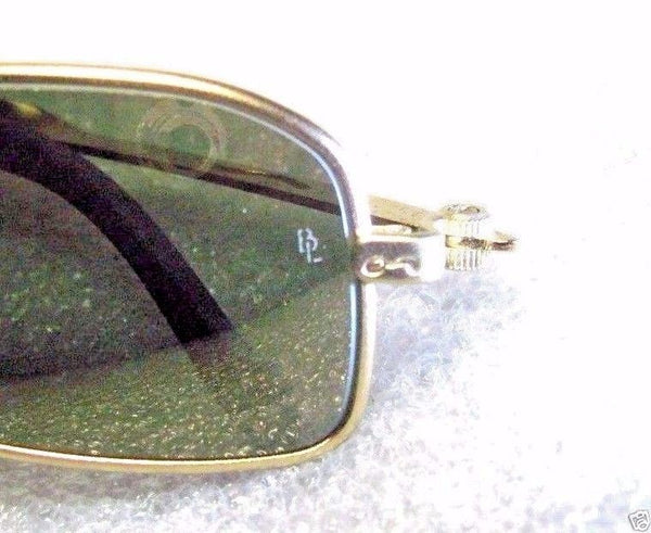 Ray-Ban USA NOS Vintage B&L Orbs "AXIS" W2308 Brush Gold Mirrored New Sunglasses - Vintage Sunglasses 