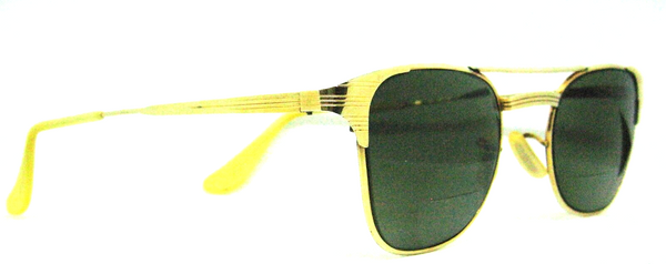 Ray-Ban USA Vintage 1940s B&L Signet 12kGF Classic Metals Sunglasses Frame &Case