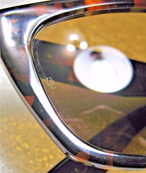 Ray-Ban USA NOS VINTAGE B&L W1438 Innerview Antique Tortoise Wayfarer Sunglasses - Vintage Sunglasses 