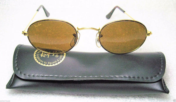 RAY-BAN *NOS VINTAGE B&L TORTUGA "Lennon" W2183 Classic Metals *NEW SUNGLASSES - Vintage Sunglasses 