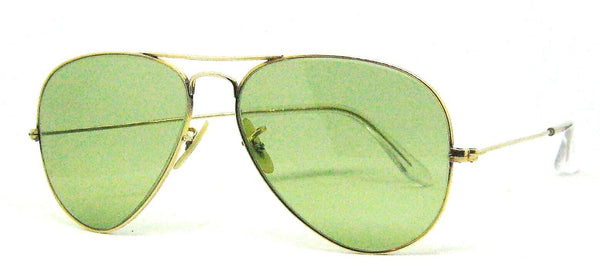 Ray-Ban USA Vintage 1940/50s B&L 58mm RB3 Aviator 12K GF Mint sunglasses