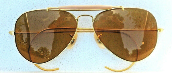 Ray-Ban USA Vintage 1970s NOS B&L Aviator Ambermatic PhotoChromic New Sunglasses