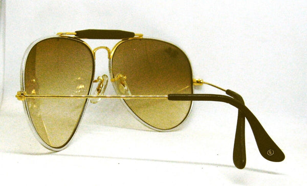 Ray-Ban USA Vintage NOS B&L Aviator Precious Metals Platinum White Sunglasses