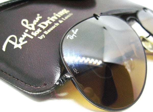 Ray-Ban USA NOS Vintage 1980s B&L Aviator Driver TGM Outdoorsman New Sunglasses