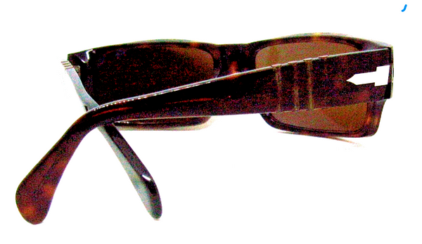 Persol Meflecto NOS Vintage 2720 Casino Royale 007 Bond Havana Tortoise New Sunglasses