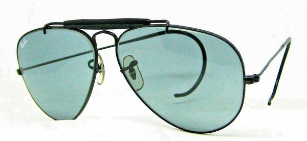 Ray-Ban USA Vintage B&L Aviator Outdoorsman Blue Changeables BkChrome Sunglasses