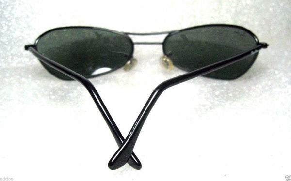 Ray-Ban Vintage *NOS B&L Orbs W2384C Sleek Black Chrome Wrap *NEW Sunglasses - Vintage Sunglasses 