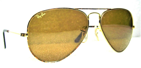 Ray-Ban USA NOS Vintage B&L Aviator Tortuga Classic B-15HC  L1706 New Sunglasses - Vintage Sunglasses 