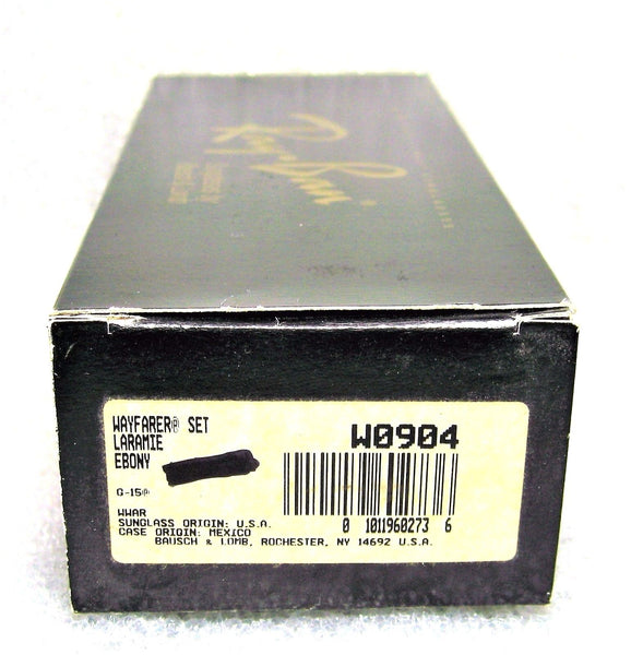 Ray-Ban USA *NOS Vintage B&L Wayfarer "Laramie" W0904 *New in Box Sunglasses - Vintage Sunglasses 