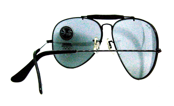 Ray-Ban USA Vintage 1990s B&L NOS Aviator Blue Change Outdoorsman New Sunglasses