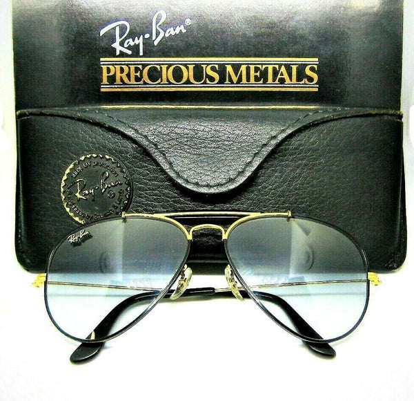 Ray-Ban USA Vintage B&L Aviator Precious Metals Blue Photochromic TGC Sunglasses