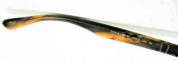 Persol Vintage 3020-S 980/31 Polished Blonde Tortoise 57-18 New Sunglasses &Case - Vintage Sunglasses 