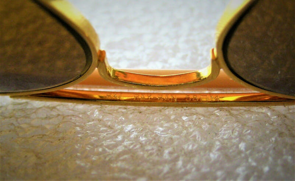 Ray-Ban USA Vintage NOS B&L Aviator Outdoorsman TGM B15 4-Driving New Sunglasses - Vintage Sunglasses 