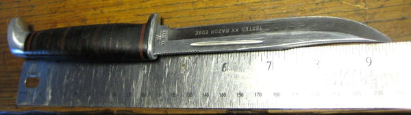 Case XX USA Vintage 1965-69 316-5 SSP Razor Edge Stainless Steel Hunting Knife