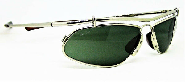 Ray-Ban USA NOS Vintage B&L Predator Inertia Chrome W2466 New Sunglasses & Case