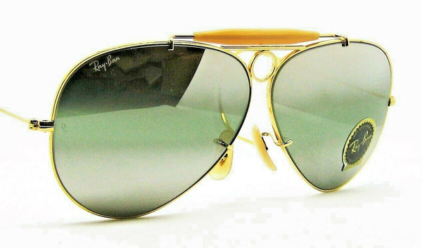 Ray-Ban USA Vintage NOS  B&L Aviator *DGM G31 Bullet Hole Shooter New Sunglasses - Vintage Sunglasses 