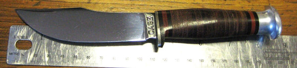 Very Rare Vintage CASE USA 1950s Fixed Blade Skinning Hunting Knife & Sheath