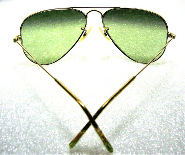Vintage Ray-Ban USA Rare 1950s B&L 52mm TGM RB-2 Aviator 12kGF Sunglasses & Case - Vintage Sunglasses 