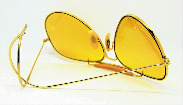 Ray-Ban USA Vintage 1970s B&L Aviator Ambermatic Outdoorsman II Mint Sunglasses