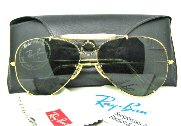 Ray-Ban USA Vintage B&L Aviator Sharp Shooter Deluxe III 62mm Mint Sunglasses