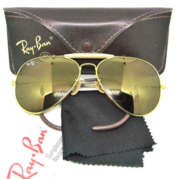 Ray-Ban USA B&L NOS Diamond Hard Aviator Outdoorsman II The General Sunglasses