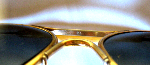 American Optical USA Aviator WWII Pilot Ful Vue GP Vintage 1940s Sunglasses