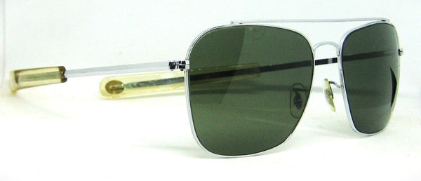 Ray-Ban USA Vintage 1960s B&L Aviator Caravan Echelon Chrome Rare  Sunglasses