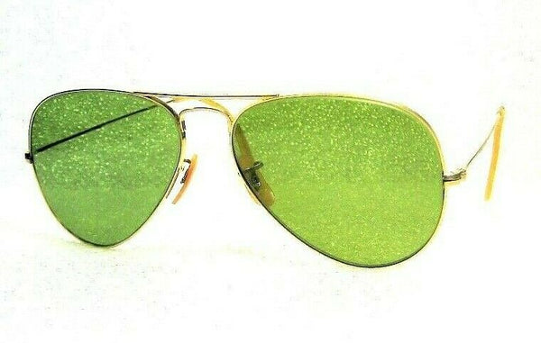 Ray-Ban USA Vintage 1940s B&L 12k GF Aviator 58mm RB-3 Very Rare Sunglasses - Vintage Sunglasses 